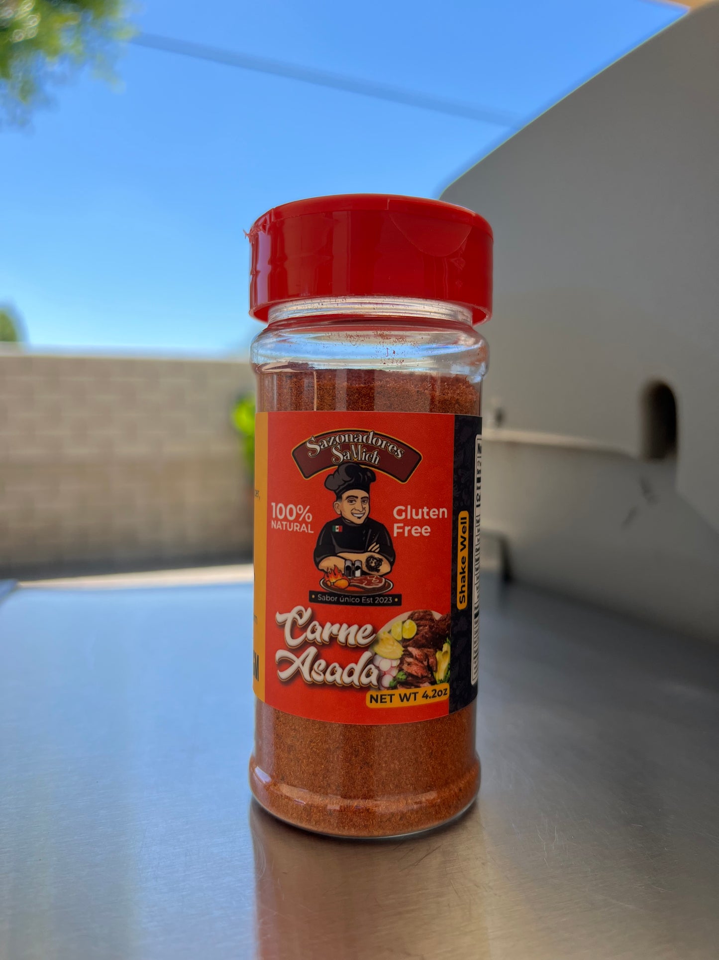 Sazonador para carne asada 4.2oz