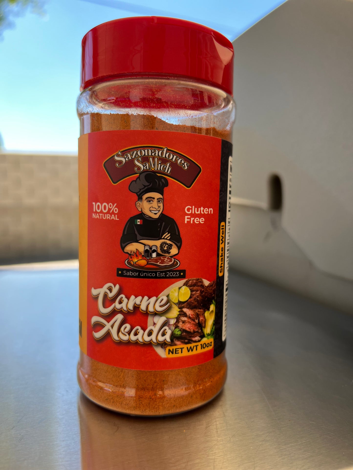 Sazonador de carne asada 10oz